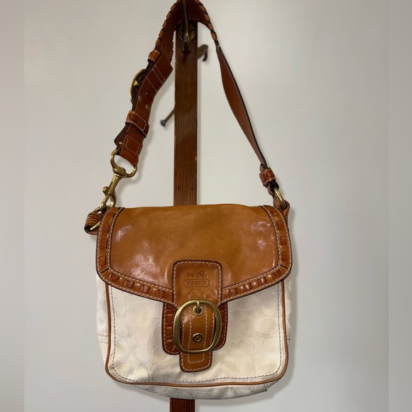 Coach Handbags - Coach Vintage Bleecker Signature Jacquard Flap Bag